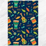 Brazil Musical Instruments Seamless Carnival Pattern Canvas 12  x 18  11.88 x17.36  Canvas - 1