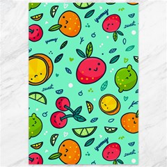 Various Fruits With Faces Seamless Pattern Canvas 12  X 18 