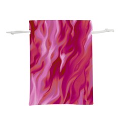 Lesbian Pride Abstract Smokey Shapes Lightweight Drawstring Pouch (m)