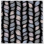 Seamless pattern with interweaving braids Canvas 16  x 16  15.2 x15.41  Canvas - 1