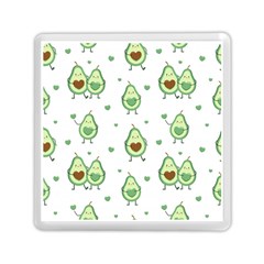 Cute Seamless Pattern With Avocado Lovers Memory Card Reader (square) by BangZart