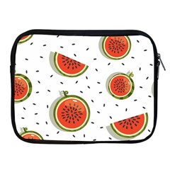 Seamless-background-pattern-with-watermelon-slices Apple Ipad 2/3/4 Zipper Cases by BangZart