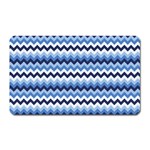 Zigzag pattern seamless zig zag background color Magnet (Rectangular) Front
