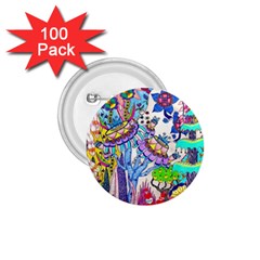 Mountain Abstract 1 75  Buttons (100 Pack) 