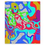 Colorful distorted shapes on a grey background                                                 Poster 20  x 24  20 x24  Poster - 1