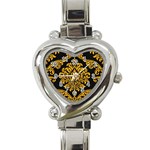 Finesse  Heart Italian Charm Watch Front