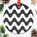 Copacabana  Round Ornament (Two Sides) Back