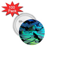 Digital Abstract 1 75  Buttons (100 Pack) 