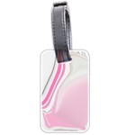 Modern Pink Luggage Tag (two sides) Front