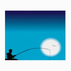 Fishing Small Glasses Cloth