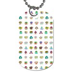 All The Aliens Teeny Dog Tag (Two Sides) Back
