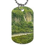 Amazonia Landscape, Banos, Ecuador Dog Tag (Two Sides) Back