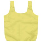 True Lemon Yellow Color Full Print Recycle Bag (XXXL) Back