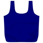 True Navy Blue Color Full Print Recycle Bag (XXXL) Back