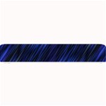 Indigo and Black Stripes Small Bar Mats 24 x4  Bar Mat