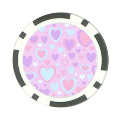Unicorn Hearts Poker Chip Card Guard (10 Pack)