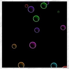 Bubble In Dark 2 Canvas 16  X 16 