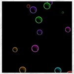 Bubble In Dark 2 Canvas 16  x 16  15.2 x15.41  Canvas - 1
