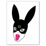 Bunny Girl Mask Poster 18  x 24  18 x24  Poster - 1