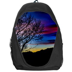 Sunset Landscape Scene, San Juan Province, Argentina003 Backpack Bag by dflcprintsclothing