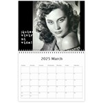 CALENDARIO RITA Wall Calendar 11 x 8.5 (12-Months) Mar 2025