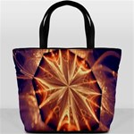 Sun Fractal Bucket Bag Back