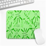 Electric Lime Large Mousepads Front