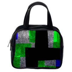 Abstract Tiles Classic Handbag (one Side) by essentialimage
