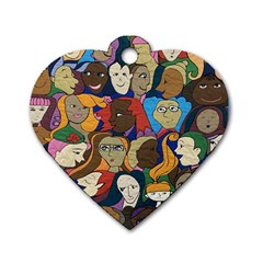 Wowriveter2020 Dog Tag Heart (one Side) by Kritter