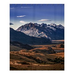 Mountain Patagonian Landscape, Santa Cruz, Argentina Shower Curtain 60  X 72  (medium)  by dflcprintsclothing