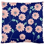 Floral Standard Flano Cushion Case (Two Sides) Back