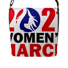 Womens March Flap Closure Messenger Bag (l)