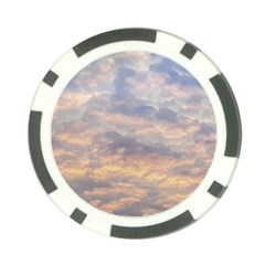 Cloudscape Photo Print Poker Chip Card Guard (10 Pack)