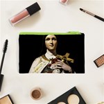 Virgin Mary Sculpture Dark Scene Cosmetic Bag (XS) Back