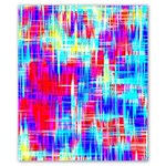 Red blue messy stripes                                                     Poster 20  x 24  20 x24  Poster - 1