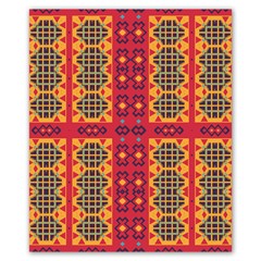 Shapes In Retro Colors2                                                       Poster 20  X 24 