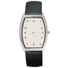 Alabaster - Barrel Style Metal Watch