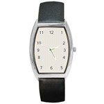 Alabaster - Barrel Style Metal Watch Front