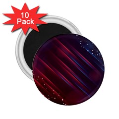 Illustrations Space Purple 2 25  Magnets (10 Pack)  by Alisyart