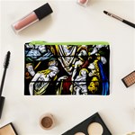Christian Window Glass Art Print Cosmetic Bag (XS) Front