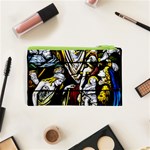 Christian Window Glass Art Print Cosmetic Bag (XS) Back