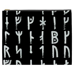 Medieval Runes Collected Inverted Complete Cosmetic Bag (xxxl) by WetdryvacsLair