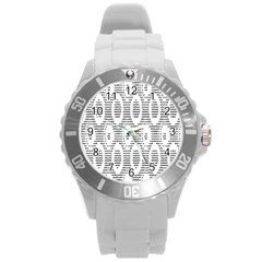 Vodca Cola Acil Round Plastic Sport Watch (l)
