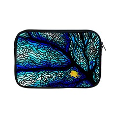 Sea-fans-diving-coral-stained-glass Apple Ipad Mini Zipper Cases by Sapixe