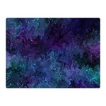 Glassy melty abstract Double Sided Flano Blanket (Mini)  35 x27  Blanket Front