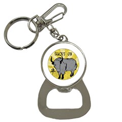 Chinese New Year ¨c Year Of The Ox Bottle Opener Key Chain by Valentinaart