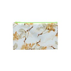 Birds And Flowers  Cosmetic Bag (xs)