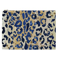 Leopard Skin  Cosmetic Bag (xxl)