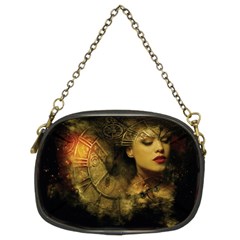 Surreal Steampunk Queen From Fonebook Chain Purse (two Sides) by 2853937