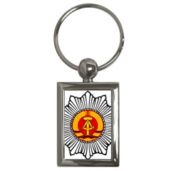 Deutsch Volkspolizei Badge Key Chain (rectangle) by abbeyz71